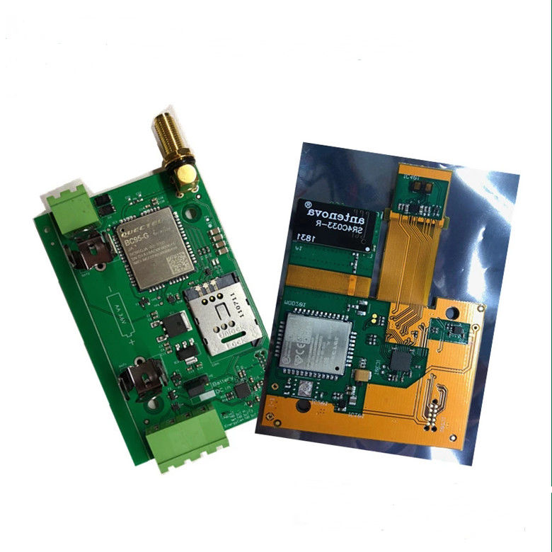 تجميع PCB للسيارات الطلاء المطابق يلبي متطلبات الصناعة الحد الأدنى من الثقب 0.1mm سمك 0.4-3.4mm