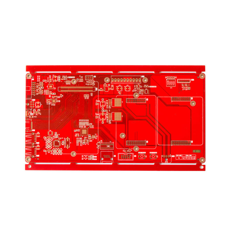 مصنع تصنيع ثنائي الفينيل متعدد الكلور Smt 50Ω HDI PCB Board 4L 1 N 1 حجم اللوحة 300 مم × 210 مم
