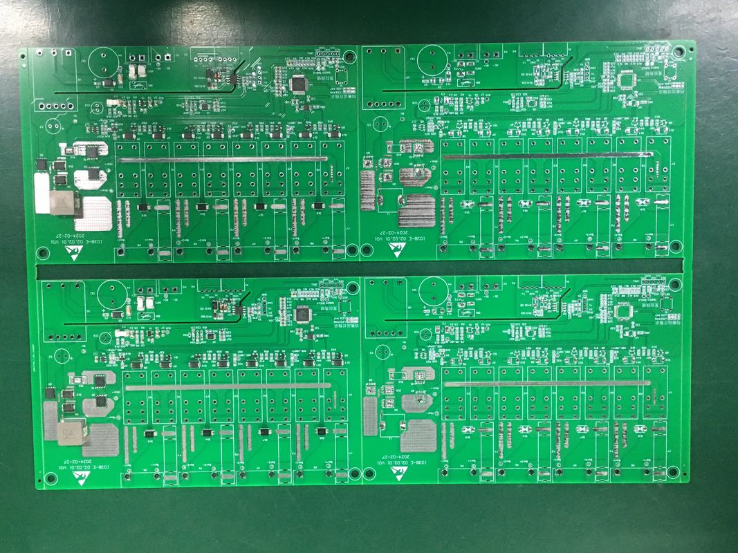 الاتصالات المهنية التجميع متعدد الطبقات PCB مع مواد FR4 و 0.4mm-3mm سمك