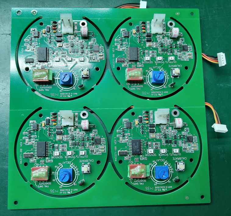 كشف الذهب تجميع PCB مفتاح التشغيل مع تجميع شبكة الكرة حتى 1200 * 400mm الحجم