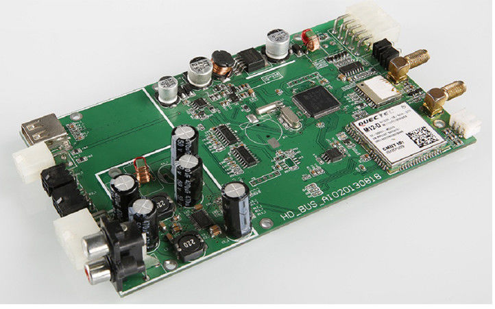 الطاقة الجديدة لسيارات التجميع PCB 0.5-6 أوقية النحاس الذهب سطح النهاية 4mil / 4mil