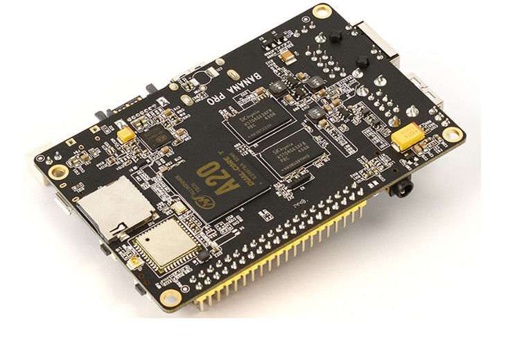 تجميع لوحة Smt، الشركة المصنعة لـ Pcb Smt، قناع لحام أزرق، أقصى حجم للوحة 400 مم × 1200 مم