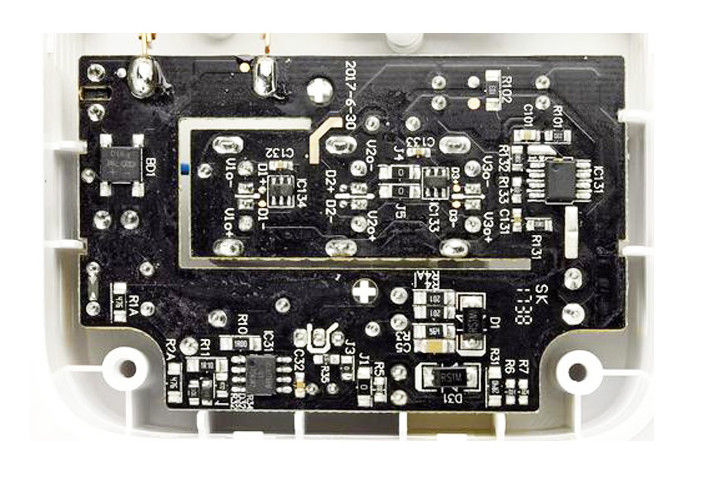 اللوحة السوداء الحريرية Pcba Bga التجميع Smt PCB FR-4 ROHS UL ISO9001 2015