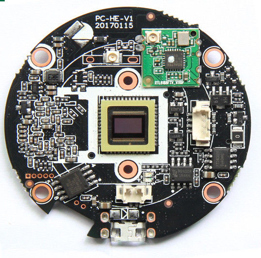 Pwa طابعة الأسلاك التجميع الطبية PCB تصميم الجانب المزدوج متعددة الطبقات 75 ملم X 28 ملم X 5 ملم