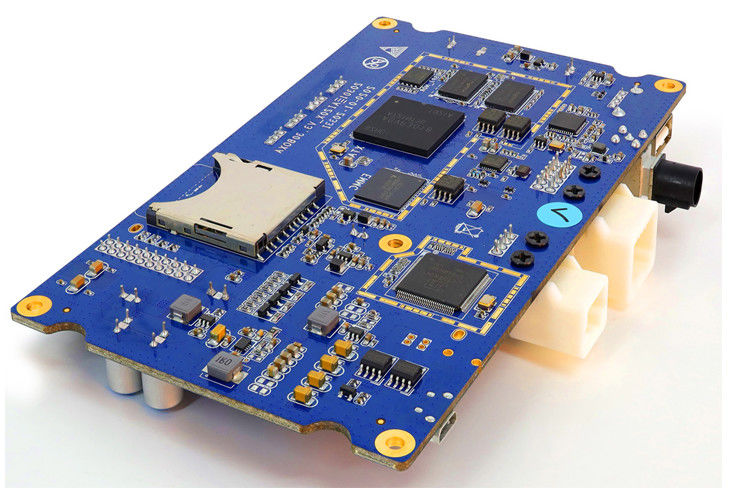 Pwa طابعة الأسلاك التجميع الطبية PCB تصميم الجانب المزدوج متعددة الطبقات 75 ملم X 28 ملم X 5 ملم