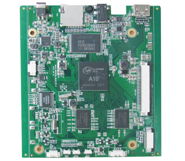 اللوحة السوداء الحريرية Pcba Bga التجميع Smt PCB FR-4 ROHS UL ISO9001 2015