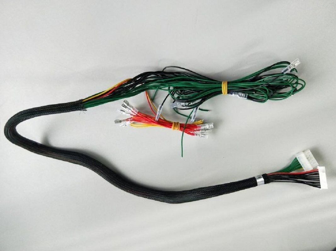 تجميع ضفيرة كابل Molex غلاف PVC مثبط للهب موصل 1.2 مم درجة 24AWG