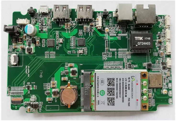 FR-4 PCB التجميع IPC الفئة 2 أو 3 القياسية 5 طبقة 4mil خط Quickturn PCB