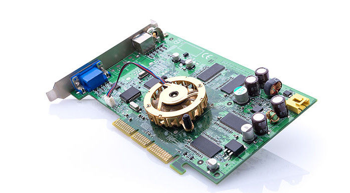 لوحة الدوائر الإلكترونية لـ Pcba الخضراء الحريرية مفتوحة التركيب PCB ENIG 2U الغمر الذهبي IPC الفئة الثانية / الثالثة
