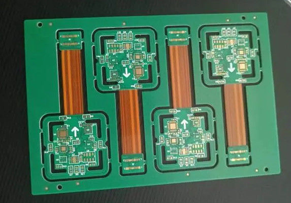 PCBA مرنة صلبة معتمدة من الفئة II/III من IPC لوحدة التحكم الصناعية Dip PCBA