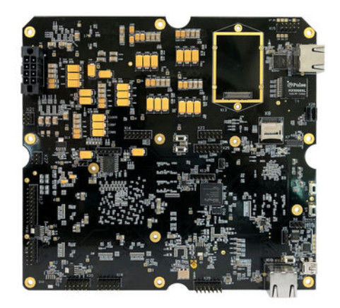تجميعة لوحة الدوائر المطبوعة (PCB) بحجم فتحة/أرض 150/300 ميكرومتر، مع مكونات BGA، الحد الأدنى من IVH