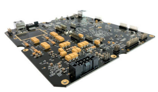 تجميعة لوحة الدوائر المطبوعة (PCB) بحجم فتحة/أرض 150/300 ميكرومتر، مع مكونات BGA، الحد الأدنى من IVH