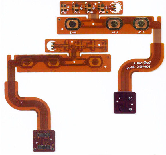 تجميع FPC 1-12 طبقات ENIG فيلم عازل السطح 0.05mm النحاس 35um FPC