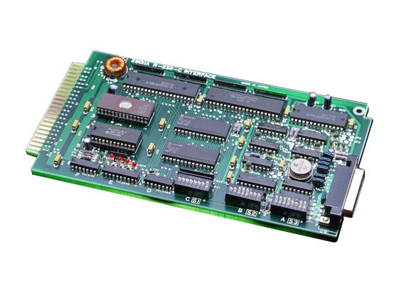 لوحة الدوائر الإلكترونية لـ Pcba الخضراء الحريرية مفتوحة التركيب PCB ENIG 2U الغمر الذهبي IPC الفئة الثانية / الثالثة