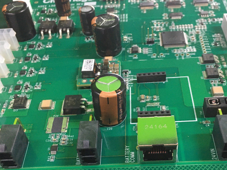 عقد برمجة رقاقة EMS MCU PCBA مع مكونات مخصصة ونوع لحام خال من الرصاص أو الرصاص المصنوع في كمبوديا