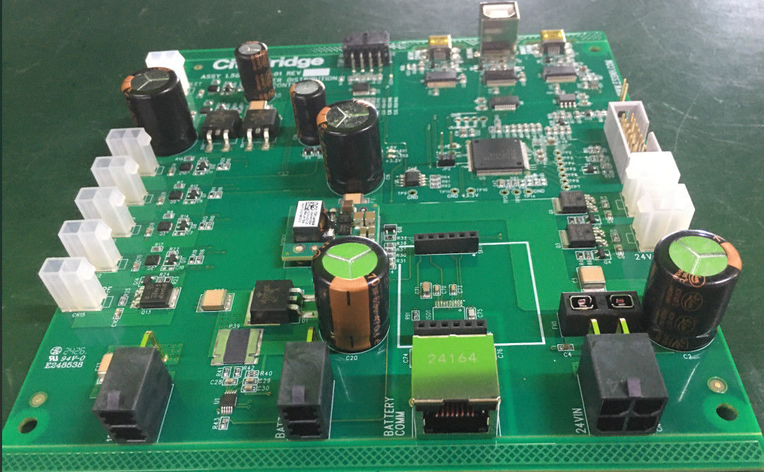 عقد برمجة رقاقة EMS MCU PCBA مع مكونات مخصصة ونوع لحام خال من الرصاص أو الرصاص المصنوع في كمبوديا