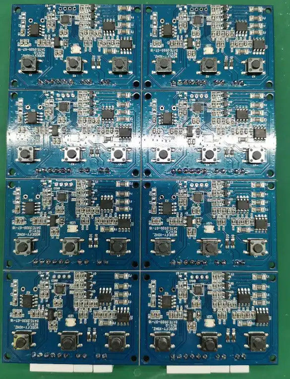 تجميعة لوحة PCB من 1-20 طبقة مع قناع لحام أخضر وسمك لوحة أقصى 6.0 ملم