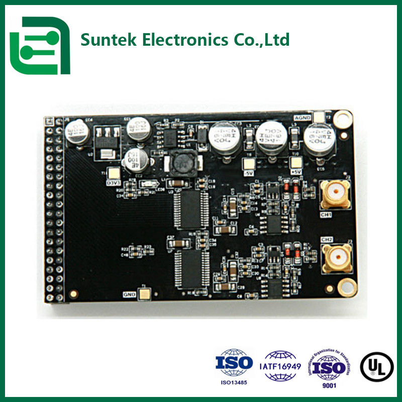 تجميع PCB عالي الجودة أسود FR4 HDI مع التحكم في العائق و SMT لسيارات الطاقة الجديدة