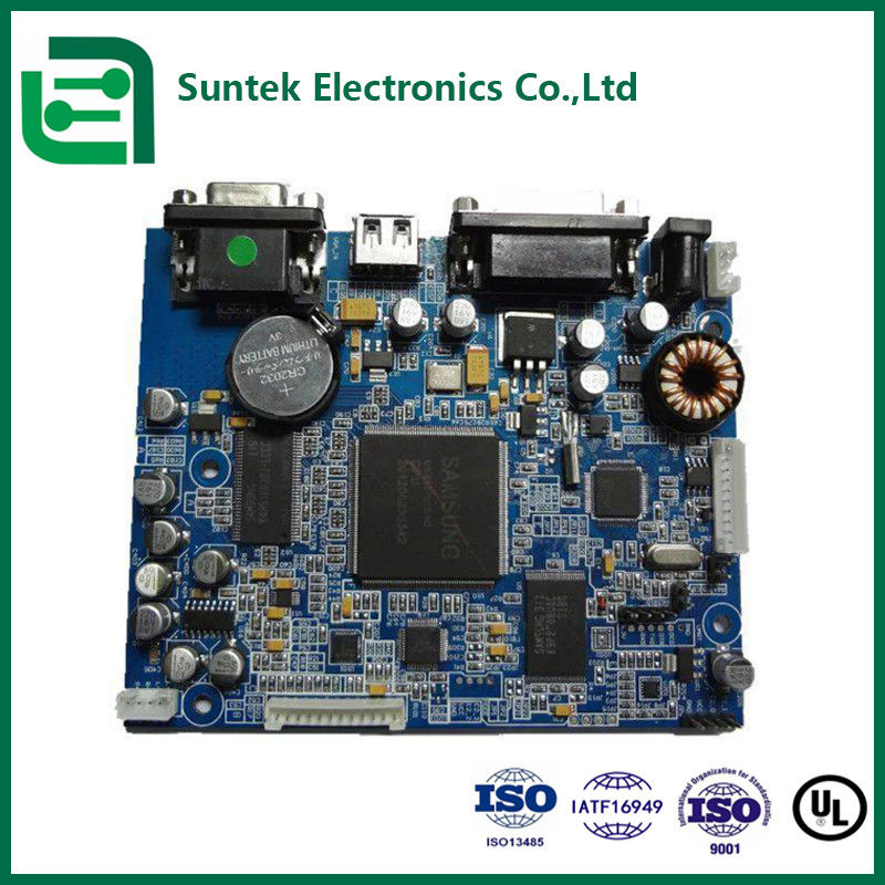 الأمن الصناعي ROHS تجميع PCB الطبي B مخصص مع ملء الثقب بالليزر وتفتيش الأشعة السينية OFN