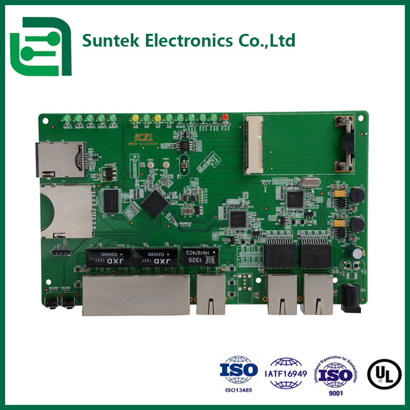 Industrial PCB Assembly with 1L-32L Layers 0.5OZ-10OZ Copper and 1.0mm-4mm Thickness