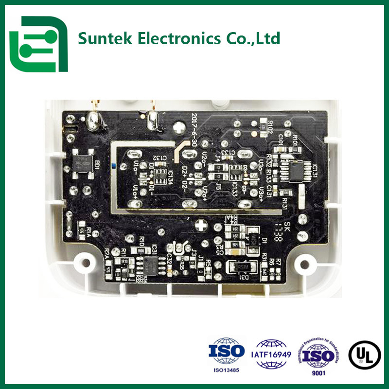 تجميعة لوحة PCB FR4 متعددة الطبقات ENIG HASL RoHS معيار IPC-A-610 مع فحص AOI بنسبة 100% لـ PCBA الصناعية