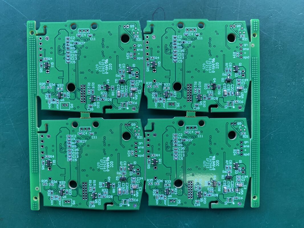 الحد الأدنى لقطر الثقب 0.1mm جمع PCB الاتصالات مصممة لتلبية معايير ROHS وسمك اللوحة 0.2 إلى 6mm للاتصال