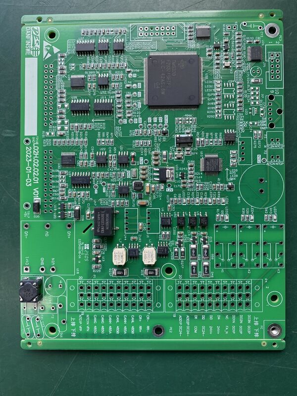 تجميعة لوحات الدوائر المطبوعة (PCB) مخصصة الحجم للاتصالات مع نظام ROHS وتشطيب سطحي خالٍ من الرصاص HASL، وتقديم حلول الاتصالات