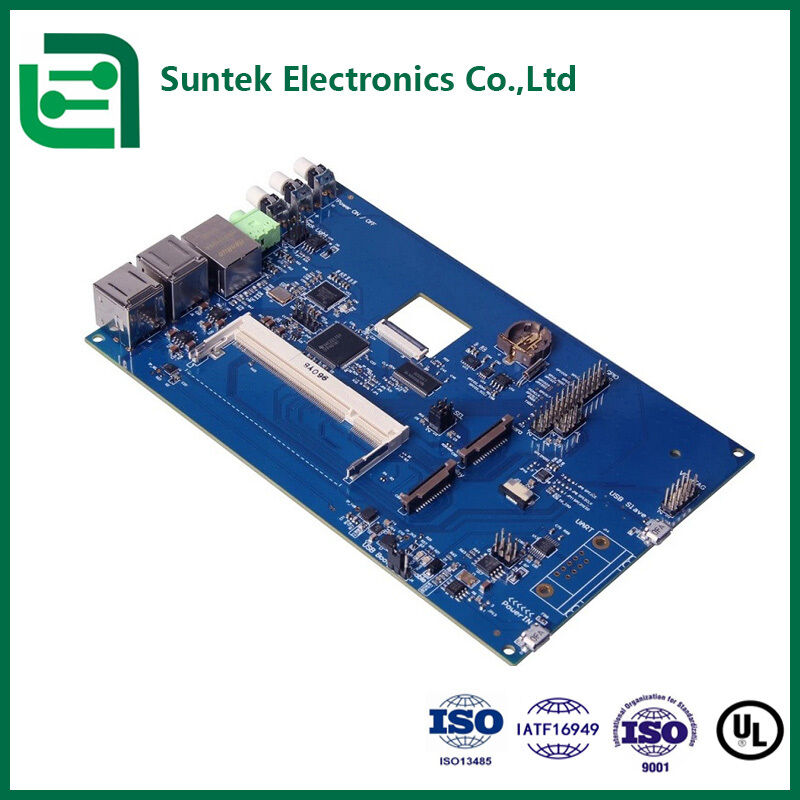 تجميع PCBA و PCB المتوافق مع RoHS EMS مع طبقات 1L-32L ومادة FR4