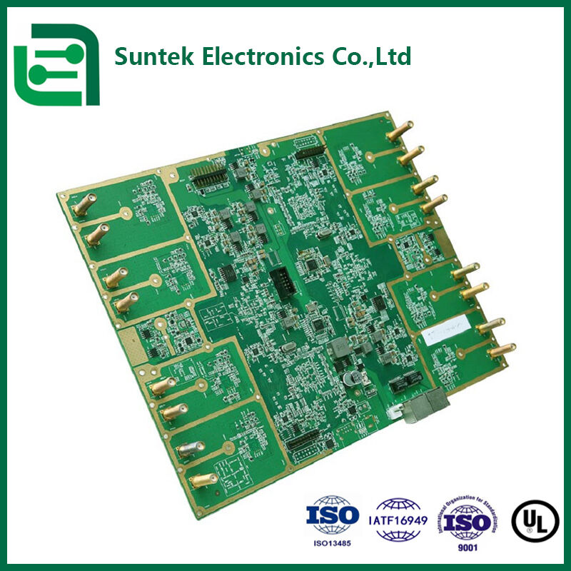 ISO13485 ISO9001 معتمد 1L-32L طبقات مجمع SMT PCB عالي الكثافة للتطبيقات الطبية والصناعية