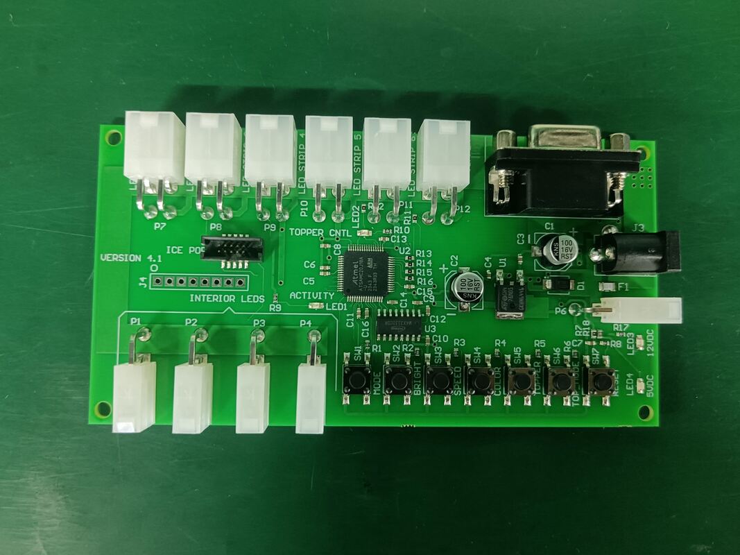 تجميع لوحات الدوائر المطبوعة الصناعية حاصل على شهادة IATF 16949 مع 1L-32L طبقات و 0.5OZ-10OZ نحاس PCBA
