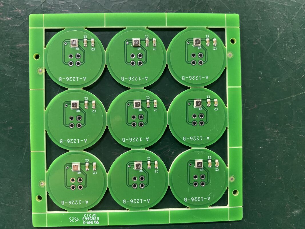 PCB سمك 0.2-3.2mm تجميع PCB الصناعي مع التحكم في الانسداد ومواد CEM-3 لتصميم الدائرة المستقرة