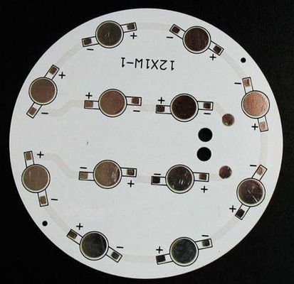 ROHS المواد الألومنيوم قاعدة لوحة PCB LED SMT الغمر الذهب تصميم التصنيع
