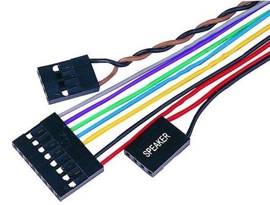 مصنعي ضفائر الأسلاك المخصصة مع موصل Molex بمسافة 1.2 مم ودرجة حرارة