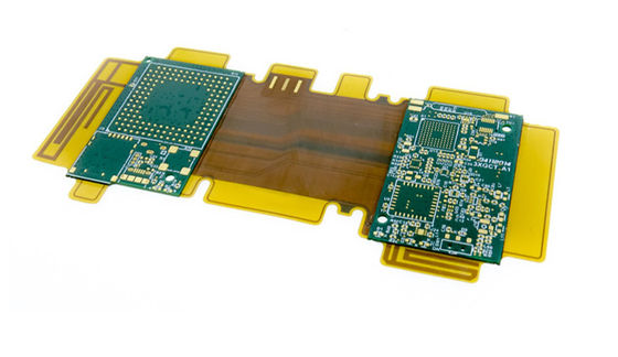 شركة تجميع لوحات الدوائر الإلكترونية (PCB) فضي 1-30L التحكم في المعاوقة 100 أوم عملية PCBA صلبة مرنة
