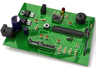 بطارية الطاقة وحدة بلوتوث الجمعية PCB مفتاح التشغيل مع الدقة العالية LW / LS الحد الأدنى 0.05mm