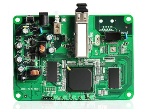 تصنيع تجميع ثنائي الفينيل متعدد الكلور (PCB) بنظام الخدمة الشاملة، حرير أخضر مع ENIG 2U