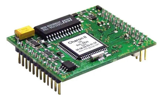 لوحة الدوائر الإلكترونية لـ Pcba الخضراء الحريرية مفتوحة التركيب PCB ENIG 2U الغمر الذهبي IPC الفئة الثانية / الثالثة