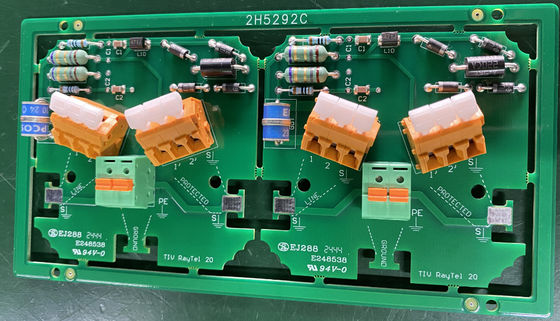 4 طبقات ENIG الطوابق الدائرة سطح النهاية PCB لتطبيقات الاتصال