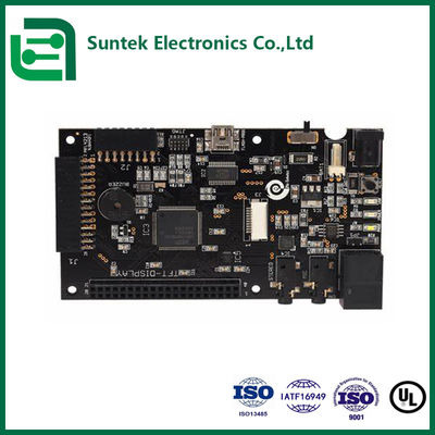 تجميع PCB عالي الجودة أسود FR4 HDI مع التحكم في العائق و SMT لسيارات الطاقة الجديدة