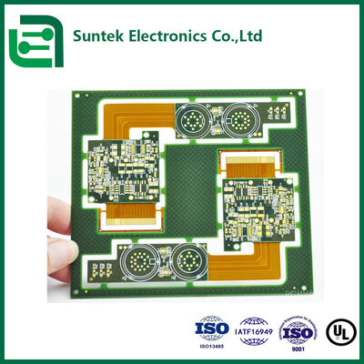 الشركة المصنعة لمجموعة PCB الصلبة / الصلبة المرنة / المرنة متعددة الطبقات للوحة حماية الطاقة